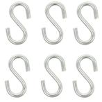 ProPlus S-haak - Ø 6 mm - 5,8 x 2,7 cm - 6 stuks, Caravans en Kamperen, Ophalen of Verzenden, Nieuw
