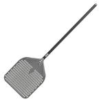 HCB Pizzaschep - geperforeerd blad - 130 cm - geanodiseerd, Verzenden