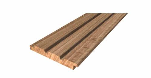 Thermowood ayous triple rhombus ELSA, Doe-het-zelf en Verbouw, Hout en Planken, Nieuw, Ophalen of Verzenden