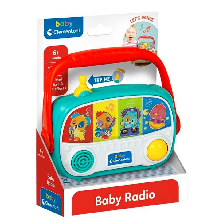 Clementoni Baby Radio, Kinderen en Baby's, Speelgoed | Babyspeelgoed, Nieuw, Verzenden