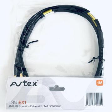 Avtex verlengkabel 1 meter per 4 stuks (Avtex mobile interne beschikbaar voor biedingen