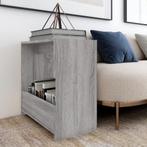 vidaXL Bijzettafel 50x26x50 cm bewerkt hout grijs sonoma, Huis en Inrichting, Tafels | Bijzettafels, Verzenden, Nieuw, 45 tot 60 cm