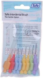 TEPE EXTRA SOFT 6 SIZES INTERDENTAL BRUSH TANDENRAGERS PAK.., Verzenden, Nieuw