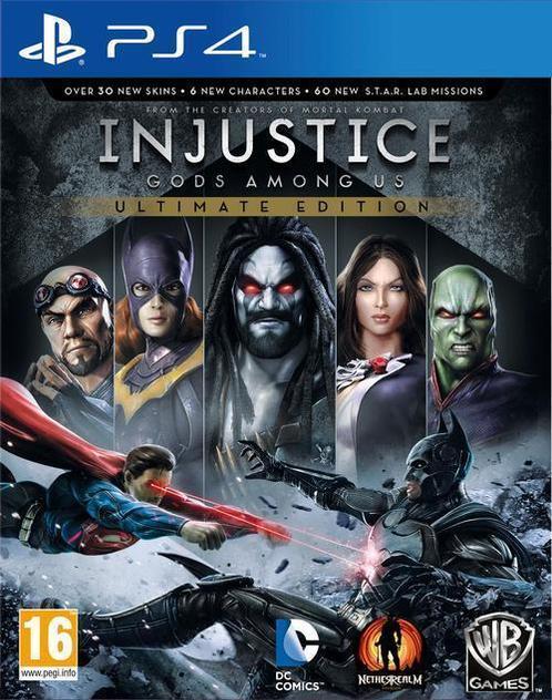 Injustice: Gods Among Us Ultimate Edition PS4 Met garantie!, Spelcomputers en Games, Games | Sony PlayStation 4, 2 spelers, Zo goed als nieuw