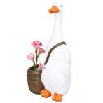 TRUUSK Plantenpot Zwaan Met Rugzak Ontwerp Bloempot Met Drai, Verzenden, Nieuw