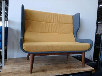 NaughtOne Hush designbank, Geel/Grijs, 133 x 69 cm beschikbaar voor biedingen