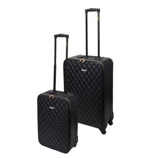 Kofferset | ProWorld | 2-delig (Hand- en ruimbagage, Zwart), Sieraden, Tassen en Uiterlijk, Koffers, Nieuw, Verzenden