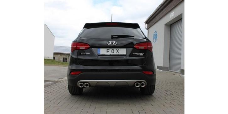 FOX Hyundai Santa Fé 4x4 - DM uitlaatsysteem rechts/links -, Auto-onderdelen, Uitlaatsystemen, Nieuw, Verzenden