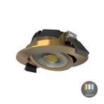 LED ondiepe Inbouwspot messing | MIRAN | 6W | Dimbaar | 68mm, Verzenden, Nieuw