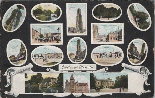 UTRECHT - Meerlui Groeten uit Utrecht, Verzamelen, Ansichtkaarten | Nederland, Verzenden