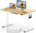 Zit sta bureau - Elektrisch - Verstelbaar - 120x60 cm - Wit, Huis en Inrichting, Bureaus, Verzenden, Zo goed als nieuw