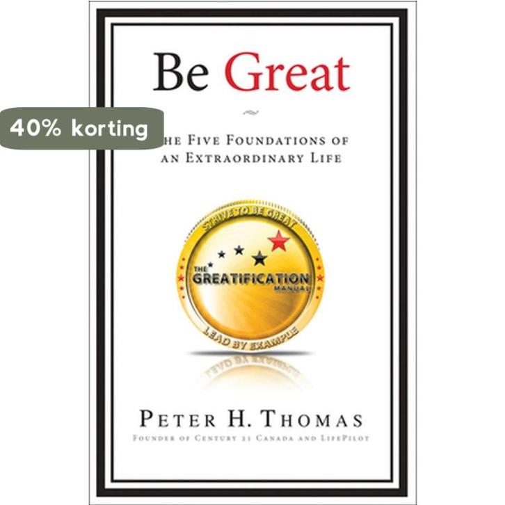 Be Great 9780982638705 Peter H Thomas, Boeken, Taal | Engels, Zo goed als nieuw, Verzenden