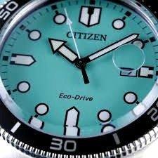 Citizen - Marine 1810 - Edition Tiffany Color - 10 BAR -, Sieraden, Tassen en Uiterlijk, Horloges | Heren