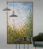 Irina Morisch - abstract floral painting- joyful moments, Antiek en Kunst