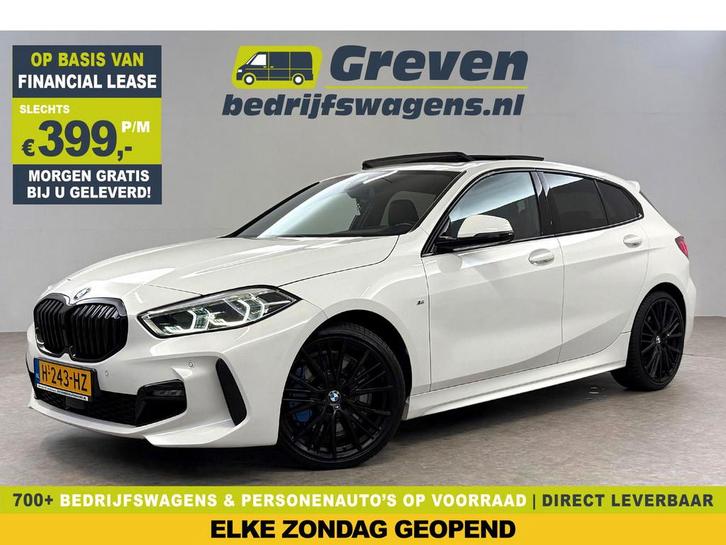 BMW 1-serie 118i High Executive Edition M-Sport 141PK |, Auto's, BMW, Te koop, Automaat, Financial lease, Benzine, Wit, Verzenden