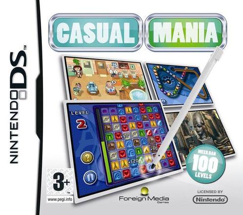 Casual Mania [Nintendo DS], Spelcomputers en Games, Games | Nintendo DS, Zo goed als nieuw, Ophalen of Verzenden