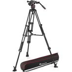 Manfrotto Nitrotech 608 & Alu Twin MS, Nieuw, 150 tot 175 cm, Met balhoofd, Ophalen of Verzenden