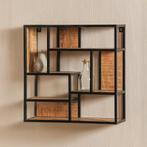 Wandrek Mangohout Bowi 60x60 cm, Huis en Inrichting, Kasten | Wandmeubels, Verzenden, Nieuw, Minder dan 25 cm, Minder dan 100 cm