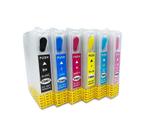 Geschikt Epson T0801 tot T0806 T0807 Navulbare cartridges, Computers en Software, Printerbenodigdheden, Nieuw, Cartridge, Inktmedia