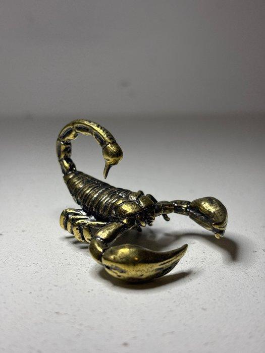 Beeld, Schorpioen - 30 mm - Messing, Antiek en Kunst, Curiosa en Brocante