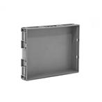 Gebruikte Euronorm stapelbakken dichte handgrepen, Doe-het-zelf en Verbouw, Kratten en Dozen, Ophalen of Verzenden, Gebruikt