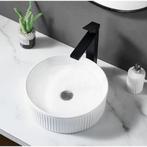 REA Wastafel - Opbouw - Modern Design - Wit - Keramiek, Ophalen of Verzenden, Nieuw