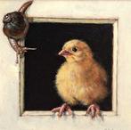 Elshout (XX) - Kuiken met slak