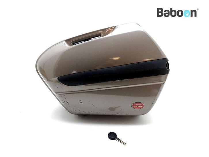 Koffer Links Moto Guzzi Norge 1200 2006-2010 Closes, Motoren, Onderdelen | Overige, Gebruikt, Verzenden