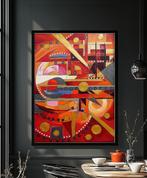 Ksavera - Cubism A1331 - abstract painting on XXL canvas