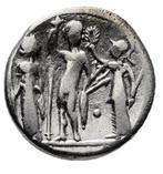 Romeinse Republiek. Cn. Blasio, 112-111 v.Chr.. Denarius, Postzegels en Munten, Munten | Europa | Niet-Euromunten