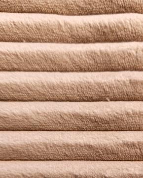 Rib Fluweel Beige, Hobby en Vrije tijd, Stoffen en Lappen, Beige, Nieuw