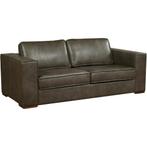 Leren bank Fine - 2,5 zits, Huis en Inrichting, Banken | Bankstellen, Nieuw, Ophalen of Verzenden, Eigentijds, Klassiek, Modern