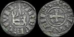 Denier tournois 1280-1287ad Crusader Athens Guillaume I d..., Verzenden