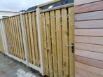 Hout beton schutting - wit/grijs - grenen - € 87,50, Tuin en Terras, Schuttingen, Nieuw, Hout, 2 meter of meer