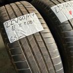 2 x Bridgestone Turanza T001 225-60-17 Zomerbanden 6,5mm, Gebruikt, 17 inch, Ophalen of Verzenden, Band(en)