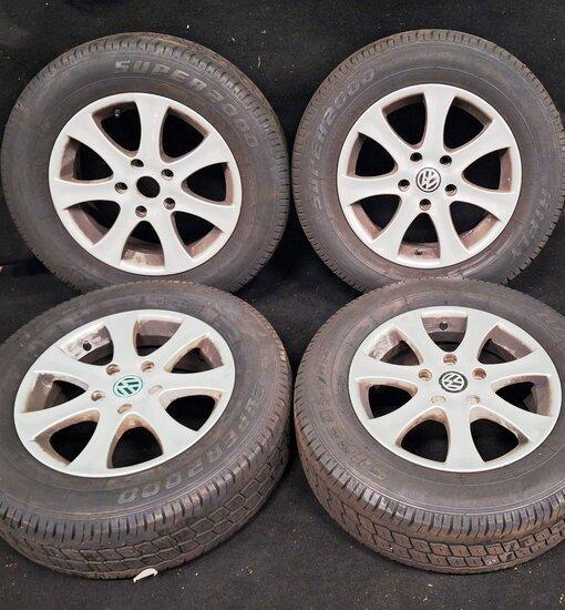 Gebruikte velgenset velg velgen set 16 inch Transporter T..., Auto-onderdelen, Banden en Velgen, Gebruikt, Verzenden