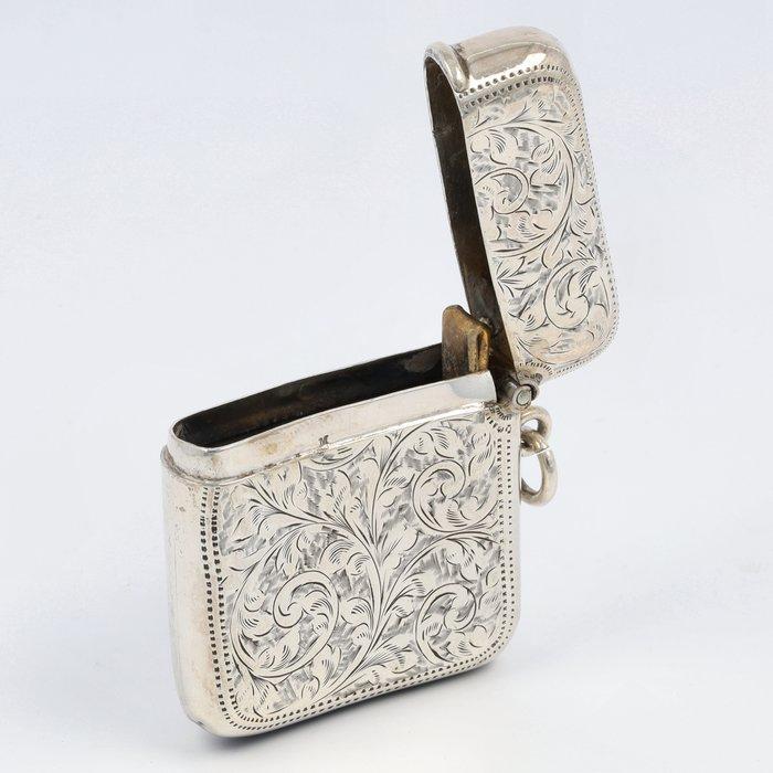 E.J. Trevitt & Sons - Tondeldoos - Chester, 1900 - Vesta, Antiek en Kunst, Antiek | Goud en Zilver