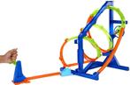 Hot Wheels Action Corkscrew Triple Loop Track Set - Racebaan, Huis en Inrichting, Verzenden, Zo goed als nieuw