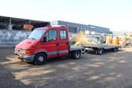 Veiling: Trekker Iveco 40C Diesel 146pk 2002 met Oplegger, Iveco, Rood, BTW verrekenbaar, Handgeschakeld