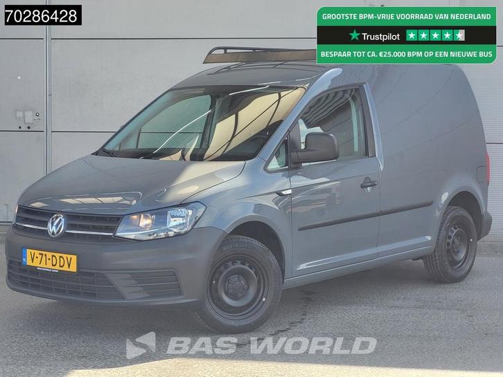Volkswagen Caddy 102PK Benzine L1H1 Imperiaal Euro6 L1 3m3, Auto's, Bestelauto's, Lease, Handgeschakeld, Financial lease, Overige kleuren