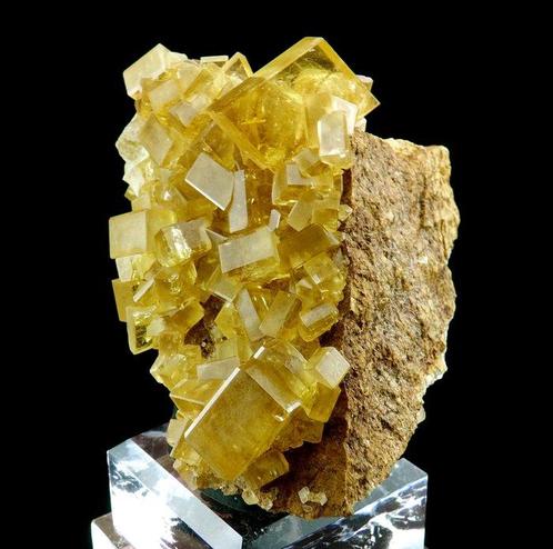 Baryt (honing en edelsteen) - Châtel-Guyon, Limagne,, Verzamelen, Mineralen en Fossielen