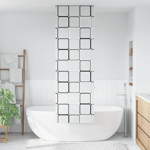 vidaXL Doucherolgordijn 60x240 cm stofbreedte 56 cm, Huis en Inrichting, Stoffering | Gordijnen en Lamellen, Nieuw, Verzenden