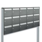 Brievenbusunit Flow set vrijstaand 5-breed, 3-hoog -, Verzenden, Nieuw