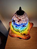 Lamp - Glas, Messing, Antiek en Kunst