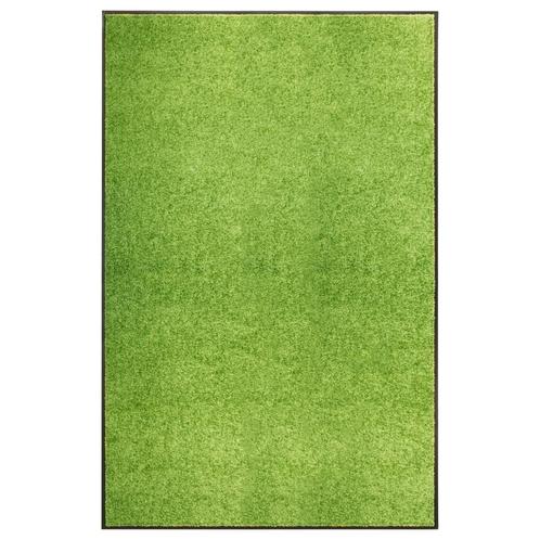 vidaXL Deurmat wasbaar 120x180 cm groen, Tuin en Terras, Deurmatten, Nieuw, Verzenden