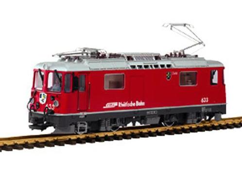 LGB 24430 RhB-Ellok Ge 4/4 II 633 Zuoz (E-locomotieven), Hobby en Vrije tijd, Modeltreinen | Overige schalen, Overige typen, Nieuw