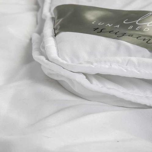 Luna Bedding Dekbed 4 Seizoenen - Luna Bedding 240 x 220, Huis en Inrichting, Slaapkamer | Beddengoed, Deken of Dekbed, Wit, Nieuw