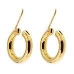 Hoepel oorbellen - 18 karaat Geel goud, Sieraden, Tassen en Uiterlijk, Antieke sieraden