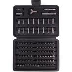 Benson 100-delige schroevendraaierset - uitgebreide bitse..., Doe-het-zelf en Verbouw, Gereedschap | Boormachines, Ophalen of Verzenden