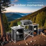 Campingkeuken - Kampeerkeuken  - Opvouwbaar - Zwart - Tectak, Verzenden, Nieuw